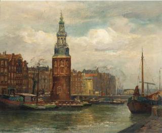 David Schulman - De Montelbaanstoren, Oude Schans