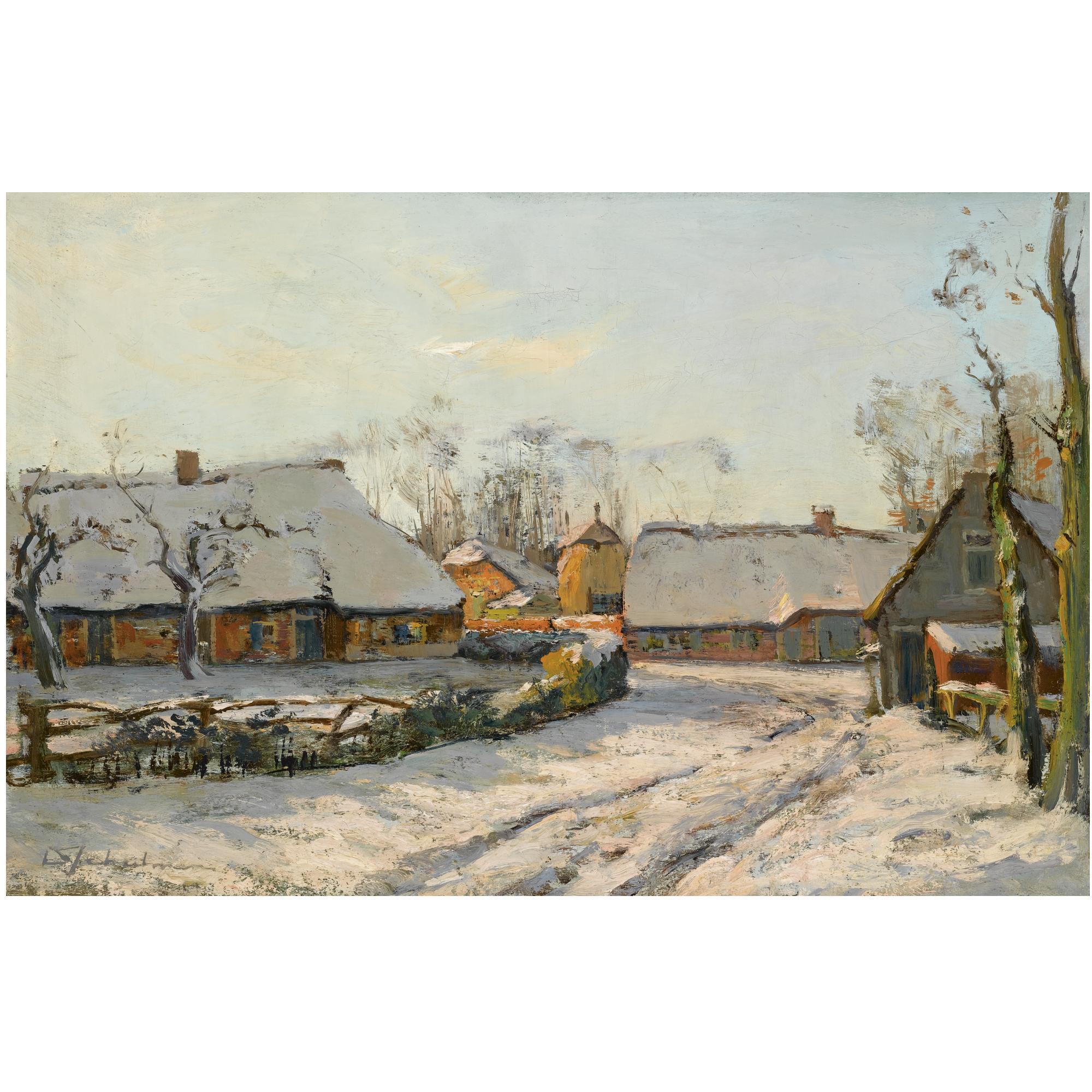 David Schulman - Dutch \'Winterochtend, Blaricum\'