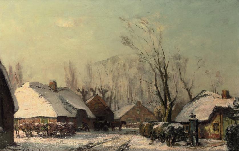 David Schulman - Farms in winter
