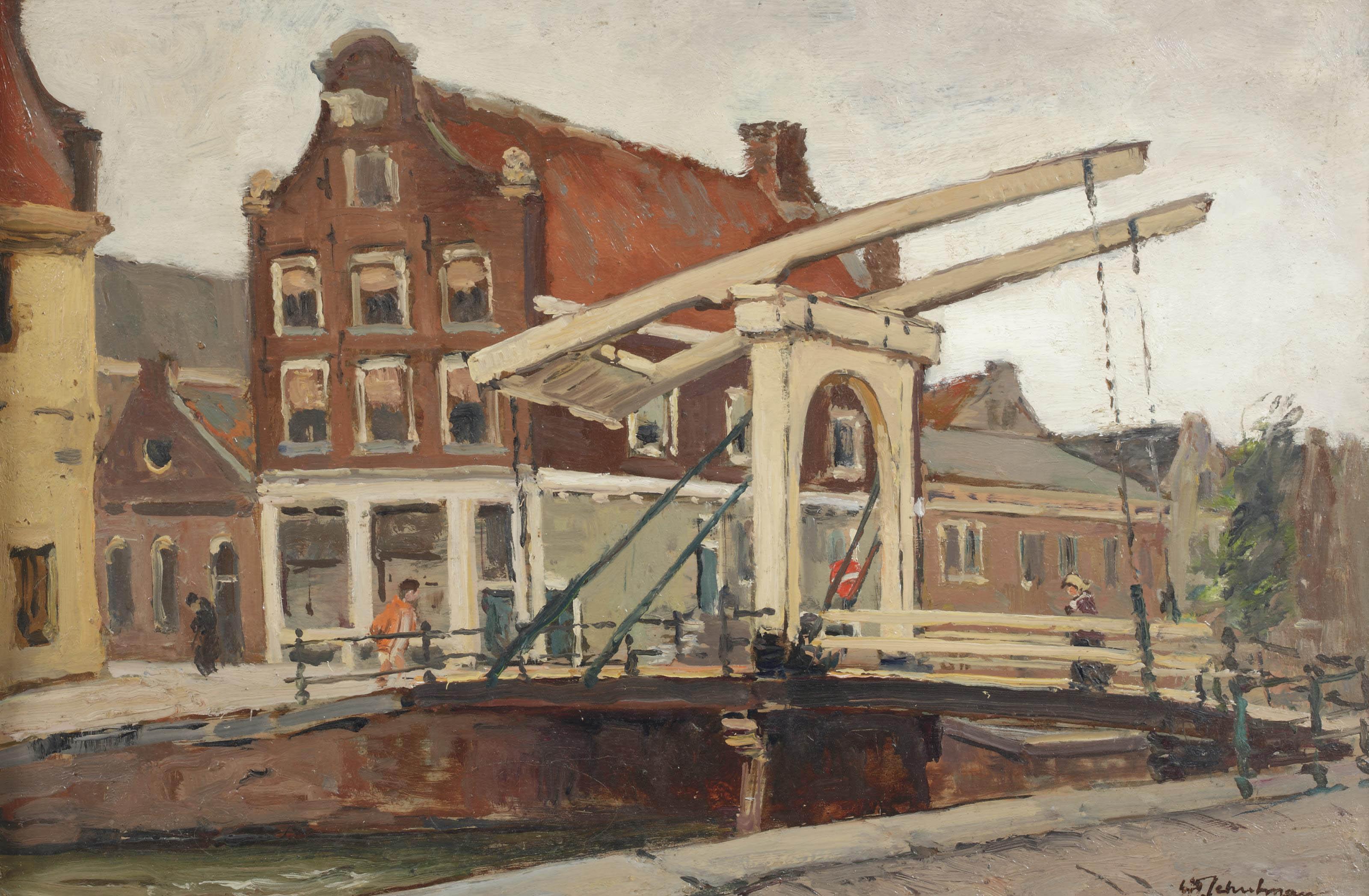 David Schulman - Staalstraat; bridge over the Groenburgwal, Amsterdam