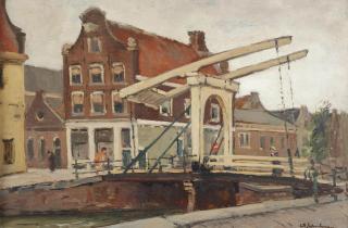 David Schulman - Staalstraat; bridge over the Groenburgwal, Amsterdam
