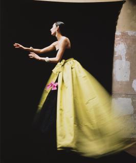 David Seidner - Ahn Duong, Yves Saint-Laurent, 1986