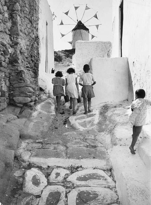 David Seymour - Mykanos; and State Run Kindergarden from the UNESCO project Children after the War