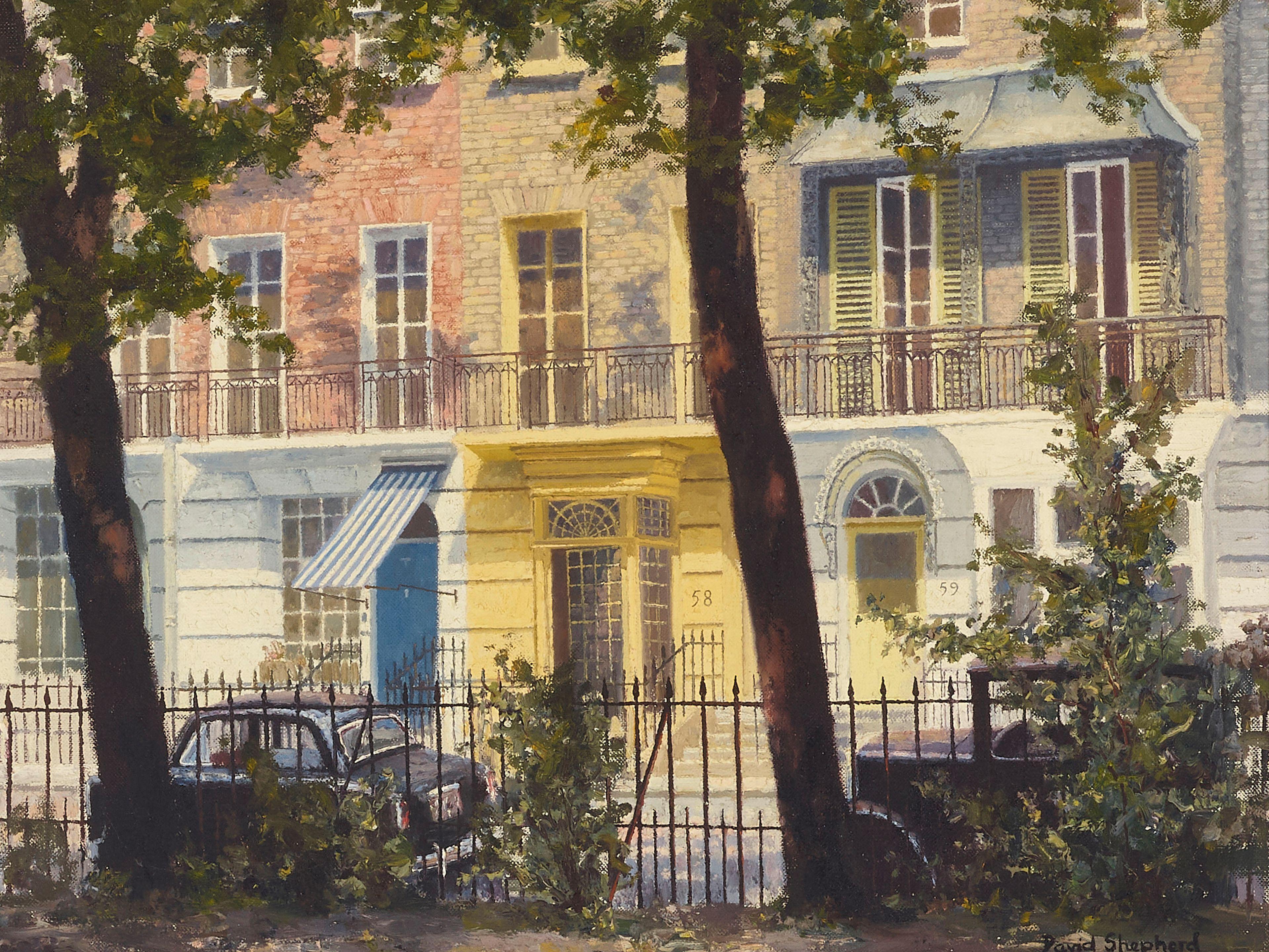 David Shepherd C.B.E. - Cheyne Walk, Chelsea