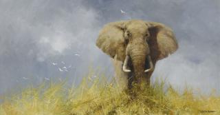 David Shepherd - British Jumbo On Guard 