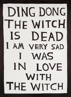 David Shrigley - Ding Dong the Witch is Dead