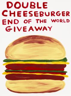 David Shrigley - Double Cheeseburger End of the World Giveaway