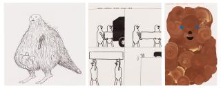 David Shrigley - (I) Kangaroo Kind Of Thing (Ii) What Happens After You\'Re Dead (Iii)Sick Ted