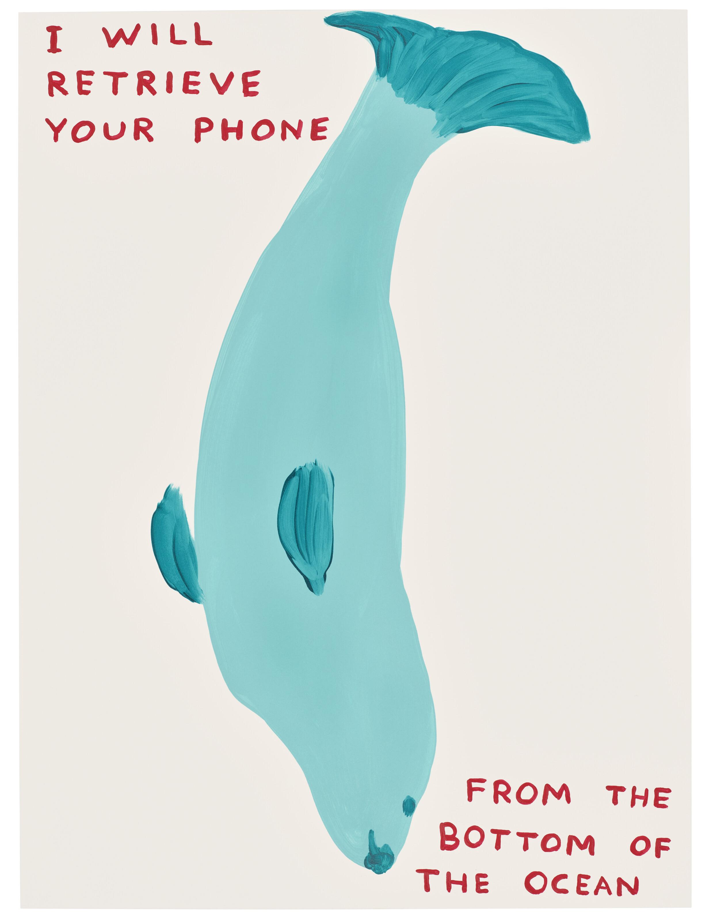 David Shrigley - I Will Retrieve Your Phone