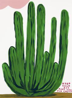 David Shrigley - Keep Your Ass Away From The Cactus