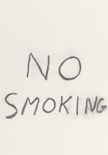 David Shrigley - No Smoking
