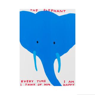 David Shrigley - The elephant, 2022