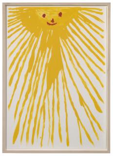 David Shrigley - Untitled (Big Sun)
