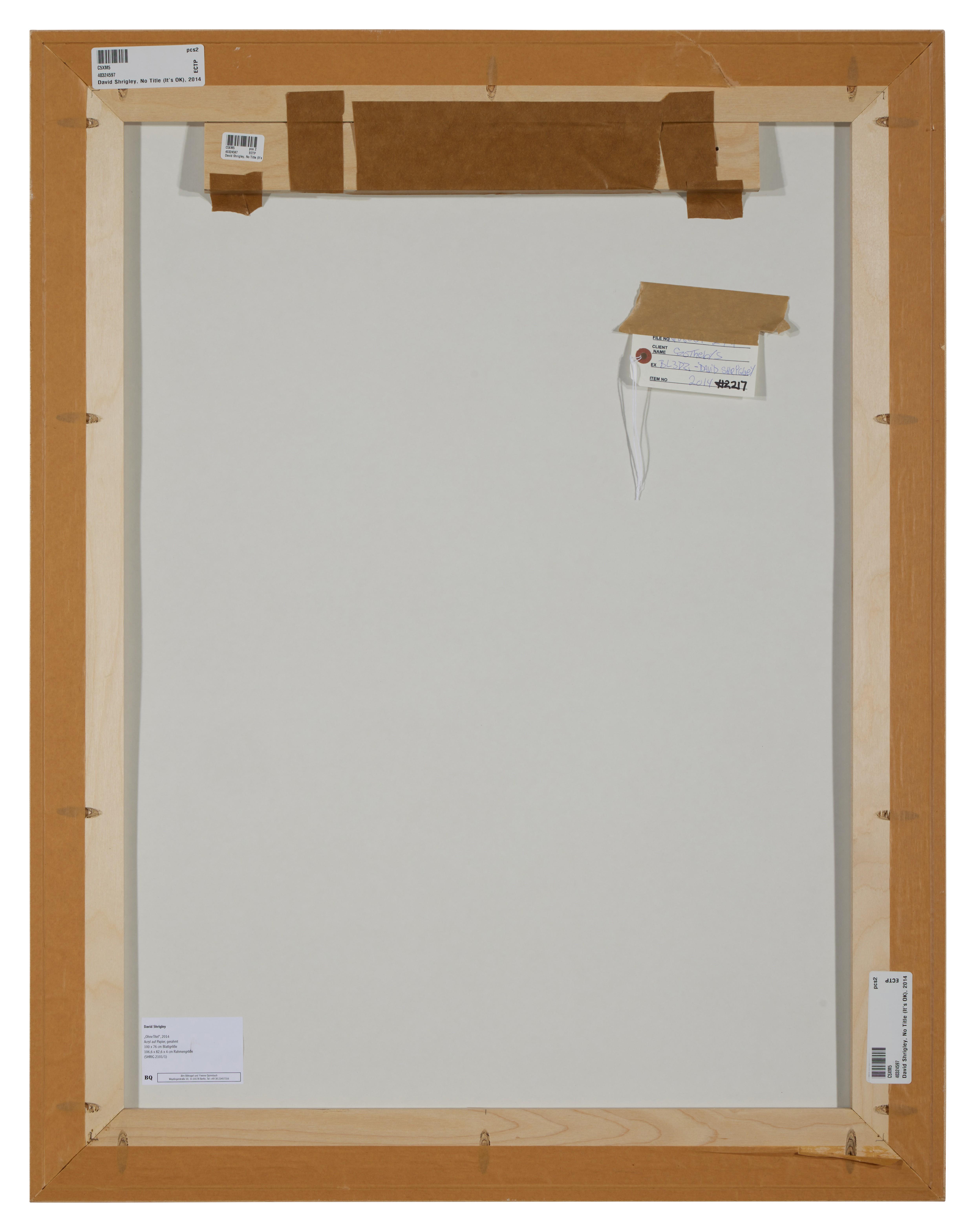 David Shrigley - Untitled (It\'s OK)