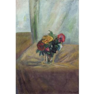 David Shterenberg - Russian Flowers In A Vase