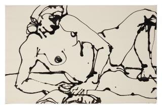 David Smith - Untitled-Nude