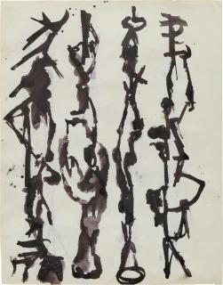 David Smith - Untitled (recto verso)