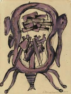 David Smith - Untitled (Study For Sculpture)