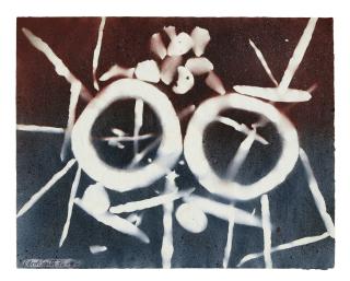 David Smith - Untitled (Two Circles)