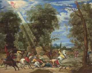 David Teniers I - The Conversion of Saint Paul