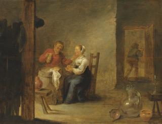 David Teniers Ii - A tavern scene