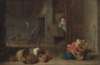 David Teniers II - The Husband Surprised