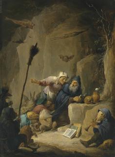 David Teniers Ii - The Temptation of Saint Anthony
