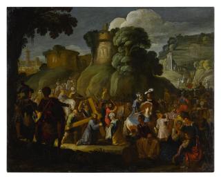 David Teniers The Elder - Christ On The Road To Calvary