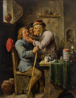 David Teniers The Younger - The Village Doctor
