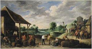 David Teniers The Younger - The Wine Harvest |《葡萄酒收穫》