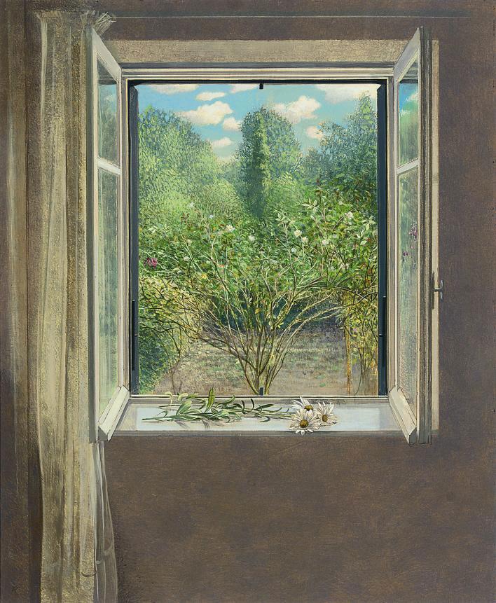 David Tindle, R.A. - August Daisies