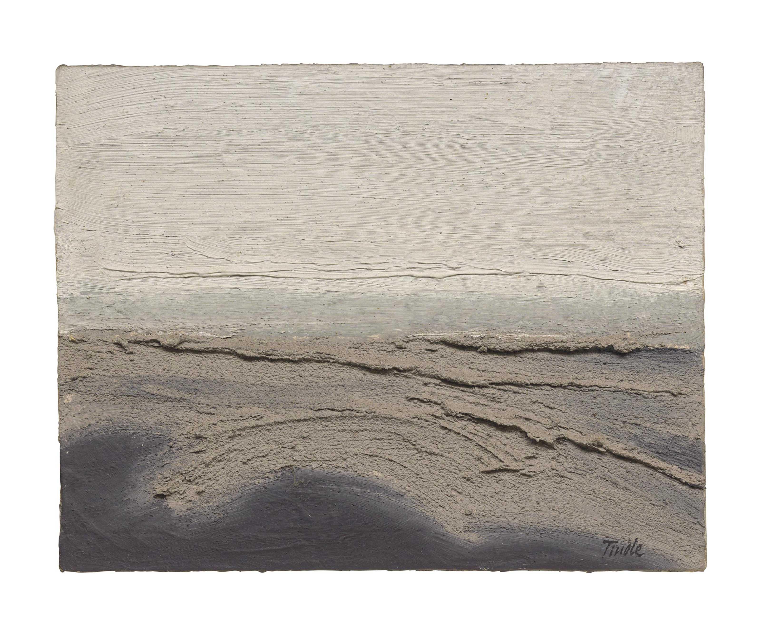 David Tindle, R.A. - Sand banks (Walberswick)