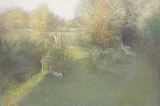 David Tindle, R.A. - Shaded Garden