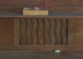 David Tindle, R.A. - Still Life With Egg In Basket