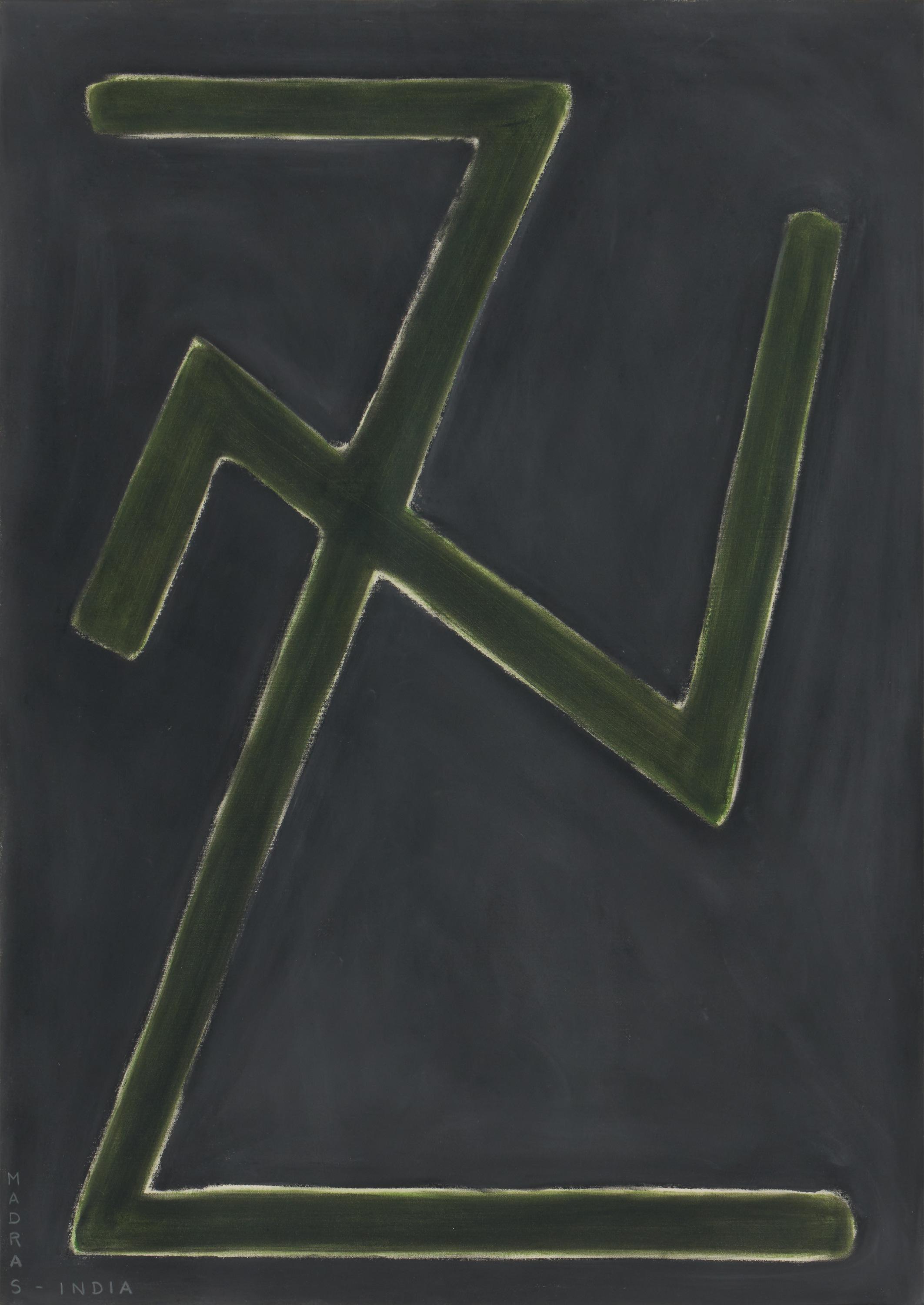 David Tremlett - Ohne Titel (Madras - India).