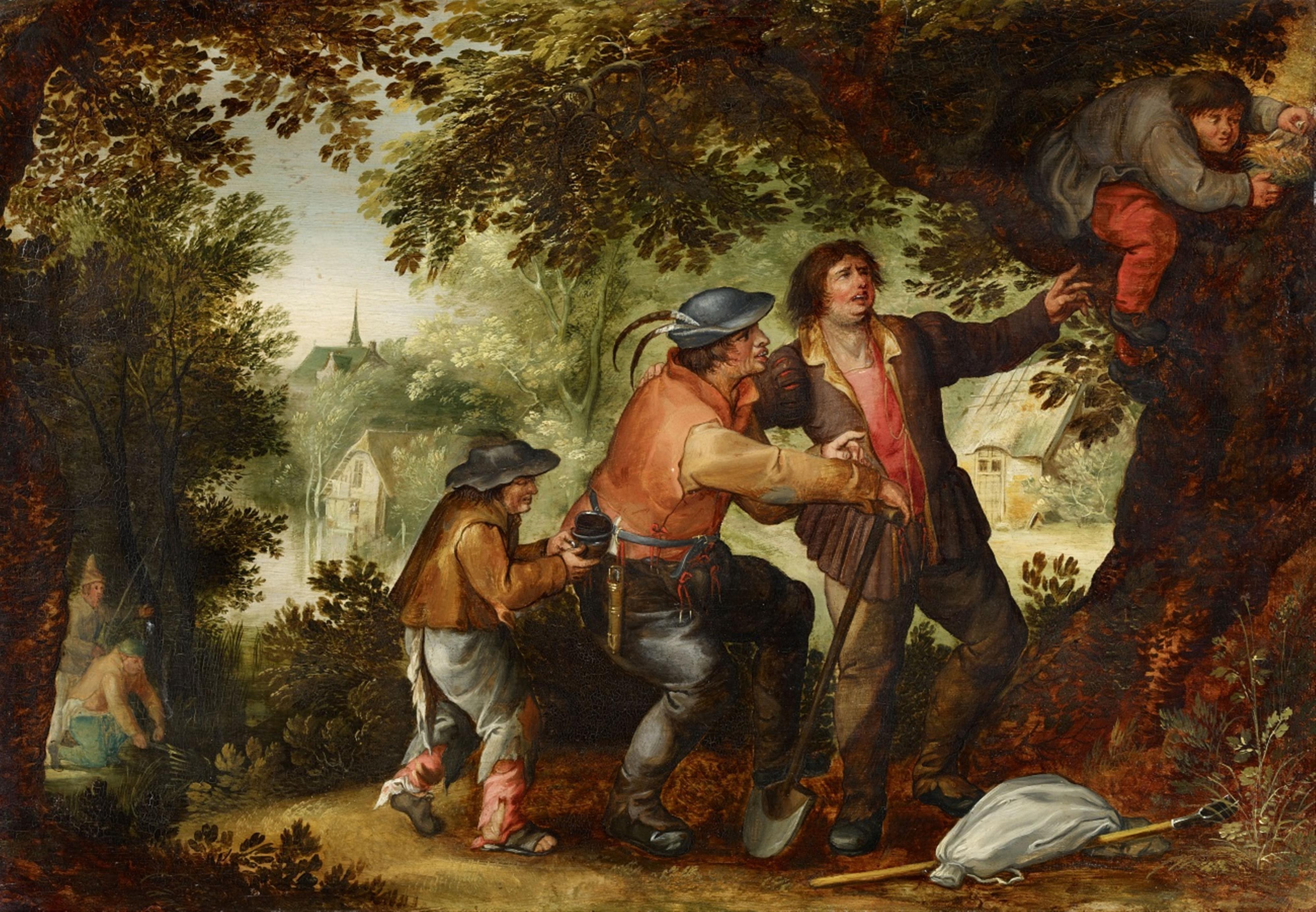 David Vinckboons - Der Nesträuber