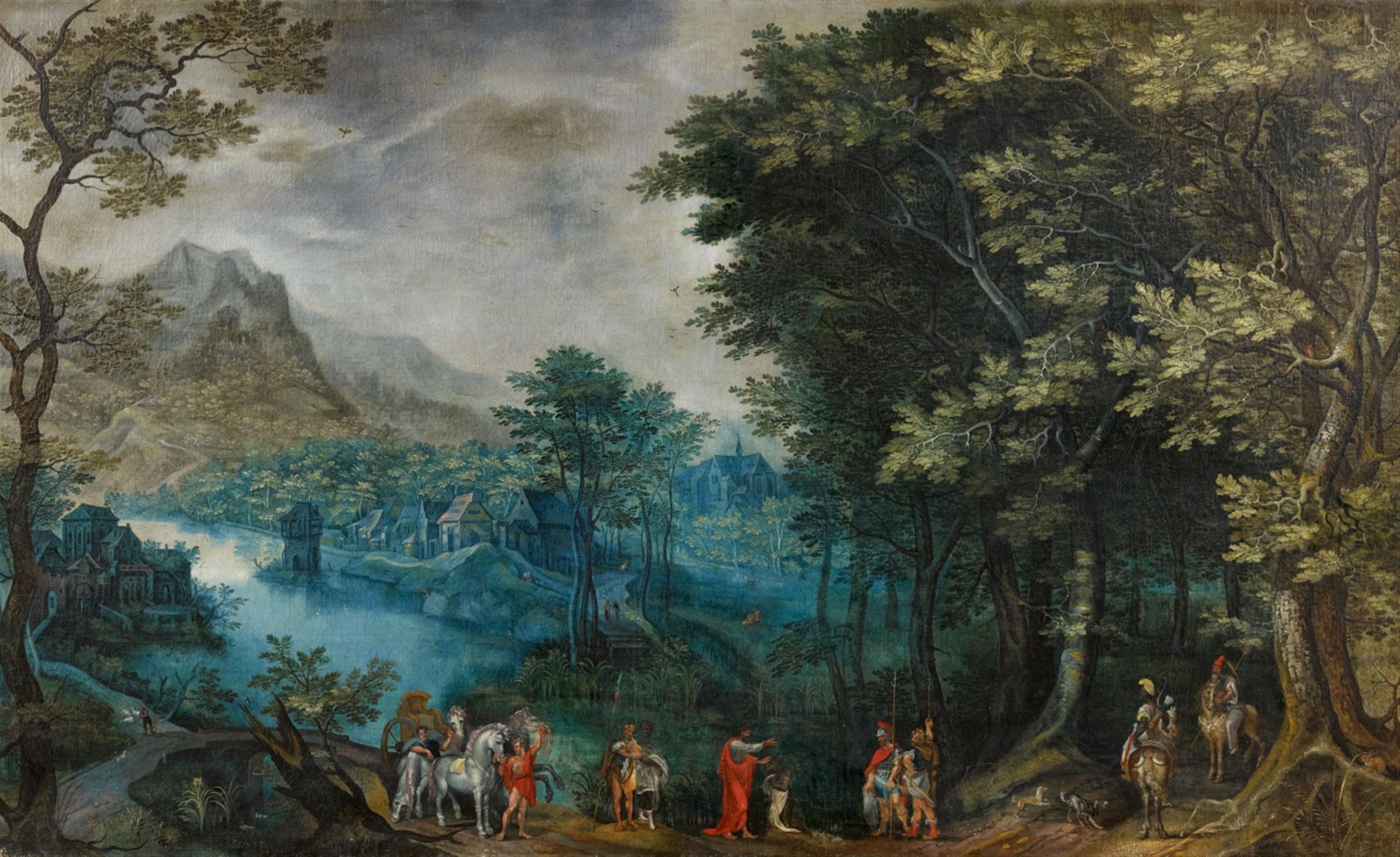 David Vinckboons - Die Taufe des Mohrenkämmerers