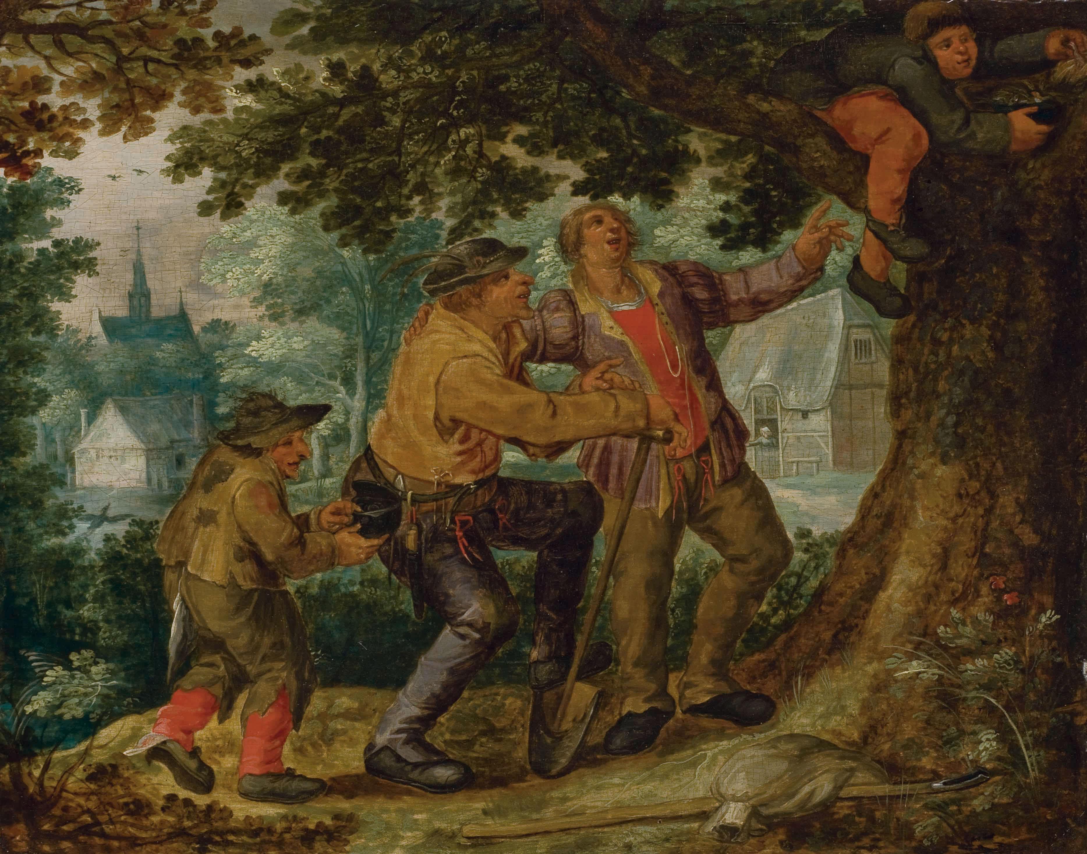 David Vinckboons - Le Dénicheur D\'Oiseaux