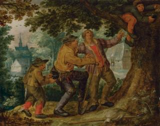 David Vinckboons - Le Dénicheur D\'Oiseaux