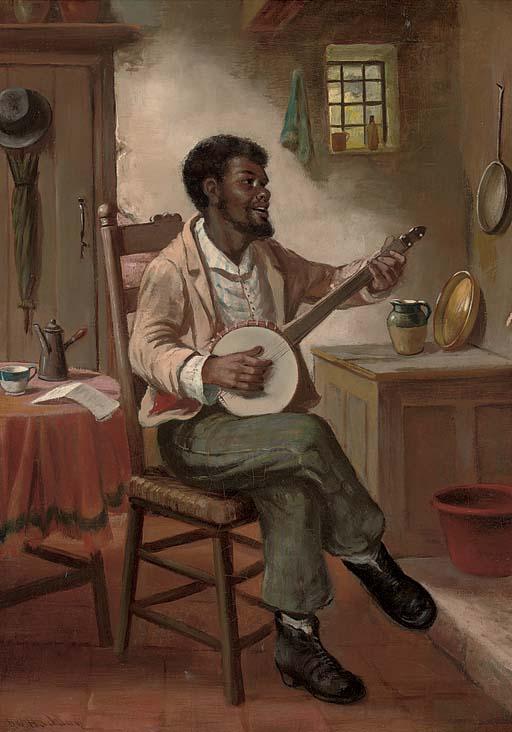David W. Haddon - The banjo player