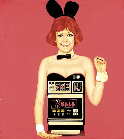 David Wedgebury - Bunny Slot Machine, circa early 1970s