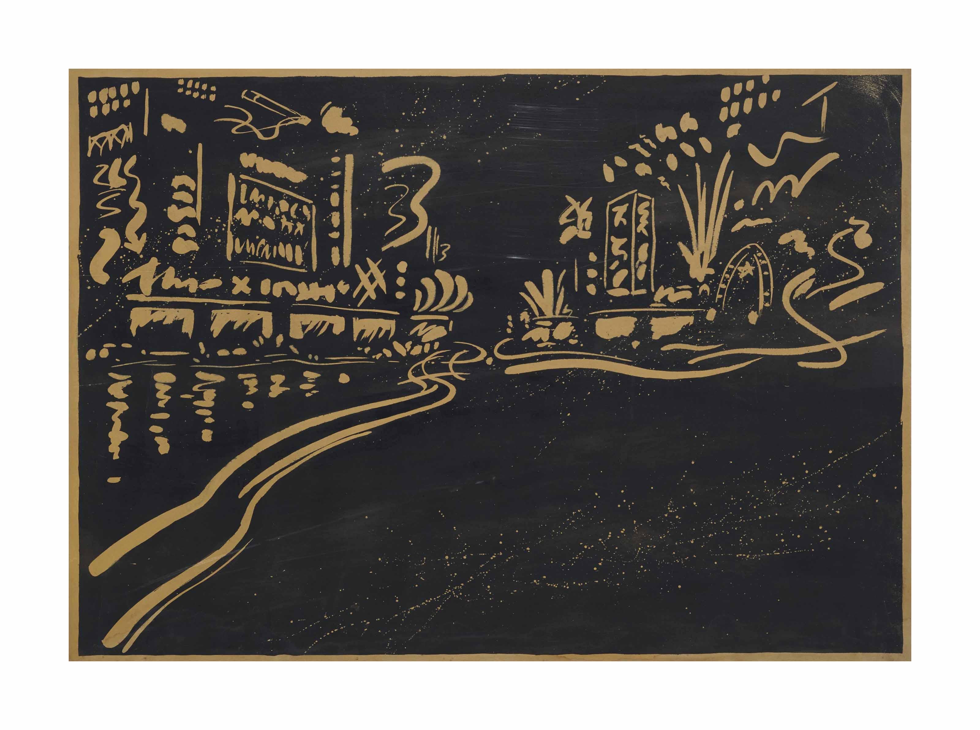 David Weiss - City Lights, um 1974