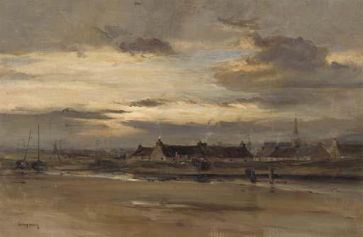 David West, R.S.W. - Lossiemouth, Morayshire