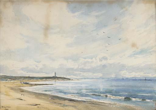 David West, R.S.W. - Lossiemouth, on the Moray Firth