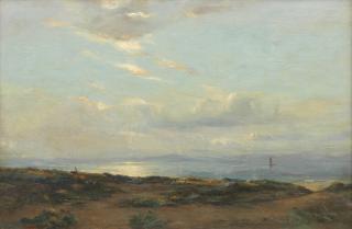 David West RSW - Moray Firth, Lossiemouth