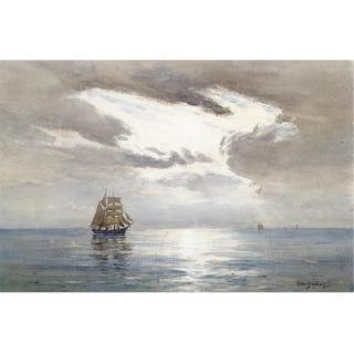 David West - Sky Clearing At Sea