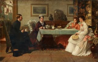 David Wilkie Wynfield - The New Curate