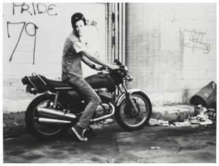 David Wojnarowicz - Arthur Rimbaud In New York (Motorcycle, Pride 79), 1978