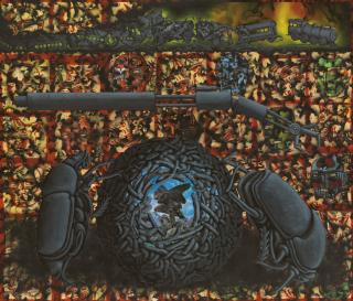 David Wojnarowicz - Dung Beetles II: Camaouflage Leads us into Deconstruction