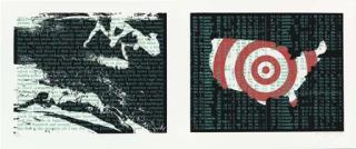 David Wojnarowicz - Untitled [Act Up Diptych]